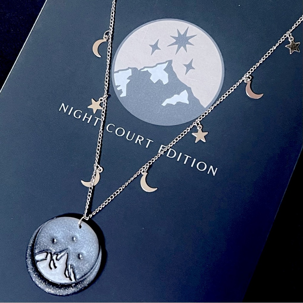 Acotar Night Court Edition Clay Pendant Necklace